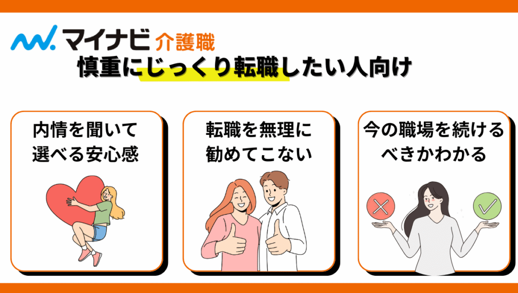 マイナビ介護職のおすすめ図解。